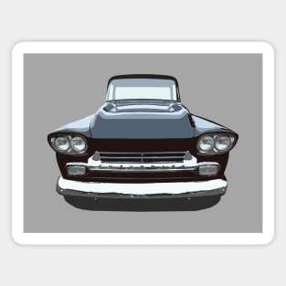 1958 Chevy Apache - stylized Magnet